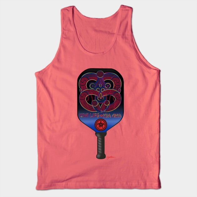 Kiwi Life Pickleball Tank Top by T Santora